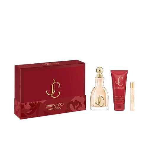 Jimmy Choo I Want Choo EdP 100 ml + 100 ml + EdP 7.5 ml