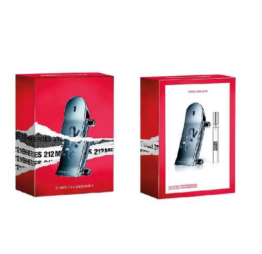 Carolina Herrera 212 Heroes Forever Young - EdT 90 ml + EdT 10 ml
