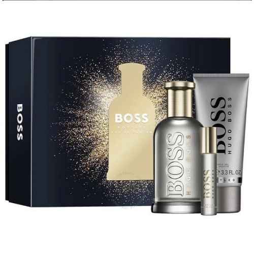 Hugo Boss Bottled EdP 100 ml + sh/gel 100 ml + EdP 10 ml