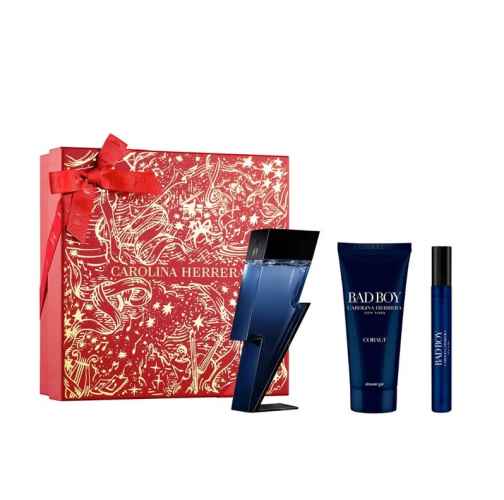 Carolina Herrera Bad Boy Cobalt - EdP Electrique 100 ml + 100 ml + 10 ml