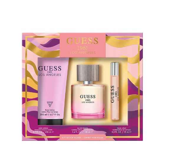 Guess 1981 Los Angeles - EdT 100 ml + лосион за тяло 200 ml + EdT 15 ml