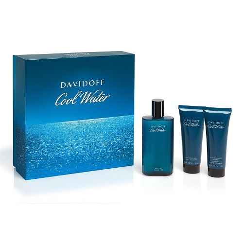 Davidoff COOL WATER - EdT 125 ml + 75 ml + 75 ml