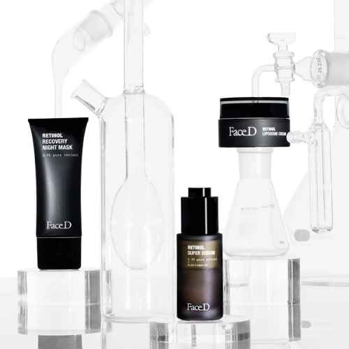 Face D Retinol Liposome Cream 50 ml + Retinol Recovery Night Mask 75 ml + Retinol Super Serum 30 ml