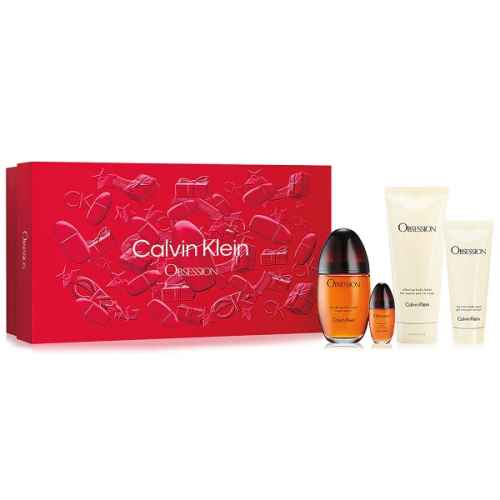 Calvin Klein Obsession - EdP 100 ml + b/ lot 200 ml + sh/gel 100 ml + EdP 15 ml