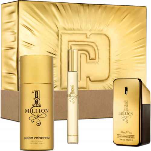 Paco Rabanne 1 Million EdT 50 ml + deo spray 150 ml + EdT 10 ml