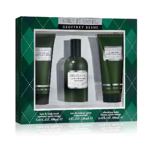 Geoffrey Beene Grey Flannel - EdT 120 ml + 100 ml + 100 ml