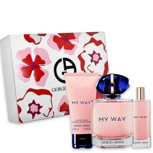 Armani My Way - EdP 90 ml + b/lot 50 ml + EdP 15 ml