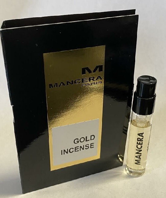 Sample Mancera Gold Incense 2 ml