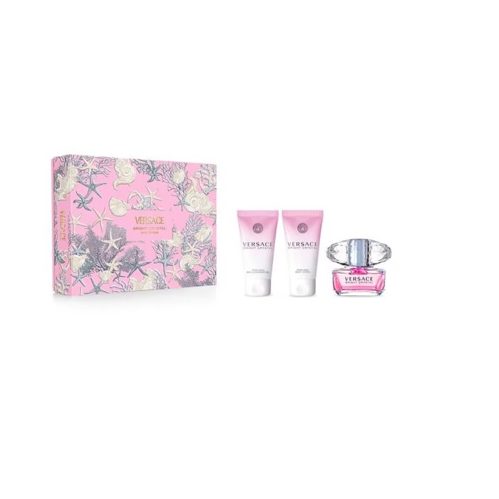 Versace Bright Crystal - EdT 50 ml + 50 ml + 50 ml