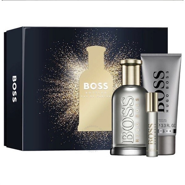 Hugo Boss Bottled EdP 100 ml + sh/gel 100 ml + EdP 10 ml