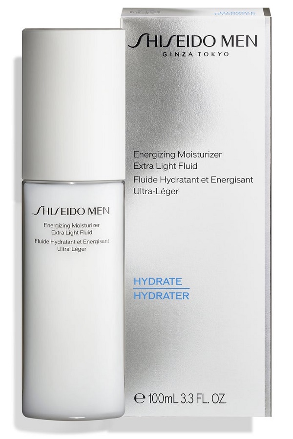 Shiseido Men Energizing Moisturizer Extra Light Fluid 100 ml